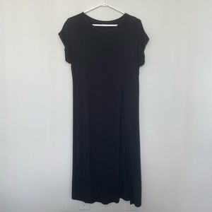 ($5 with bundle) High slit tee dress